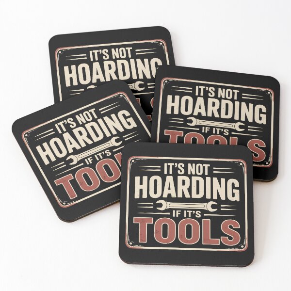 Item preview, It's Not Hoarding If It's Tools Handyman Woodwork- This gift is perfect for handymen, carpenters, craftsmen, and DIY tool lovers who feel at home in the workshop. designed and sold by ZyziowskyArt.
