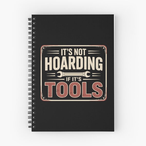Item preview, It's Not Hoarding If It's Tools Handyman Woodwork- This gift is perfect for handymen, carpenters, craftsmen, and DIY tool lovers who feel at home in the workshop. designed and sold by ZyziowskyArt.