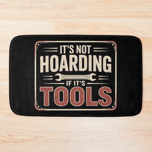 Item preview, It's Not Hoarding If It's Tools Handyman Woodwork- This gift is perfect for handymen, carpenters, craftsmen, and DIY tool lovers who feel at home in the workshop. designed and sold by ZyziowskyArt.