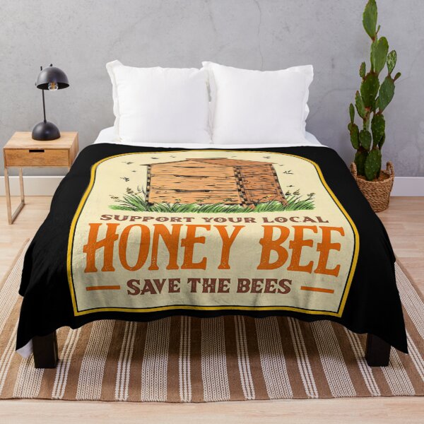 Item preview, Support Your Local Honey Bee Save The Bees designed and sold by luanatifozih.