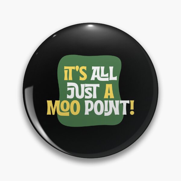 Item preview, Moo Point | Sitcom Series | Minimal Graphic Tee designed and sold by Desideres.