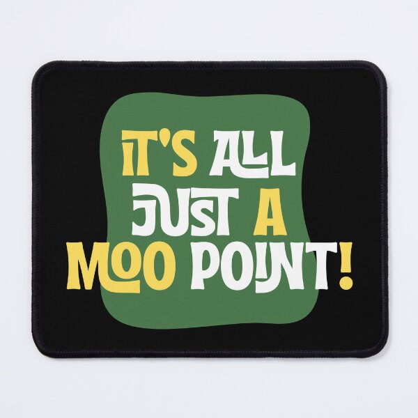 Item preview, Moo Point | Sitcom Series | Minimal Graphic Tee designed and sold by Desideres.