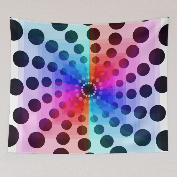 Item preview, Infinite Path, Geometric Abstraction, Multi-Color, Op Art, Abstract Art designed and sold by DDJust4U.