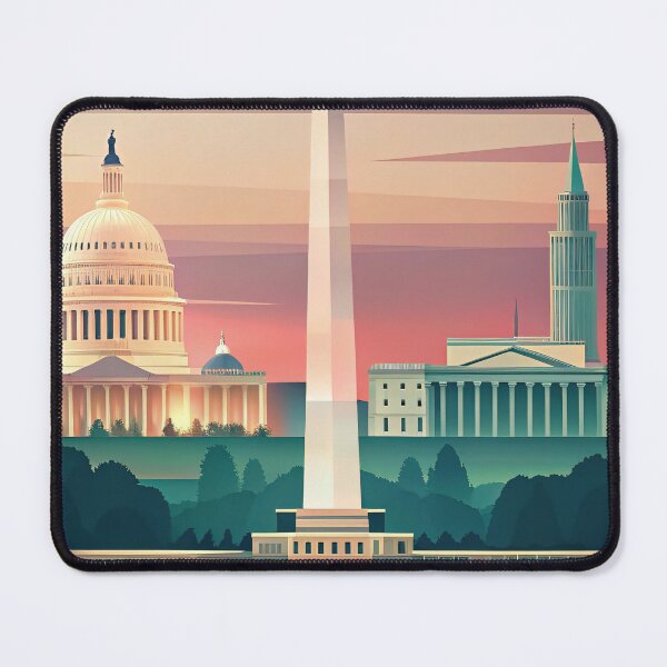 Item preview,  Minimalist skyline of Washington designed and sold by paulrommer.