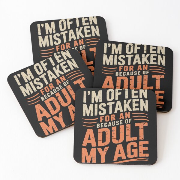 Item preview, I'm Often Mistaken For An Humor Because Of My Age7  designed and sold by KotexTemu.