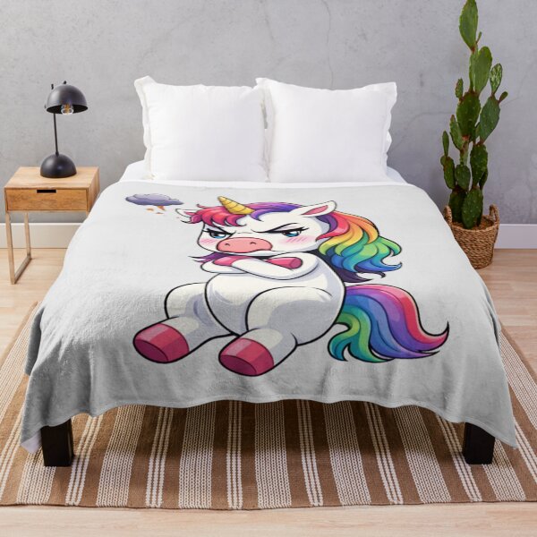 Item preview, Dramatic Unicorn – Offended and Pissed at the World designed and sold by Ivy-Triggs.