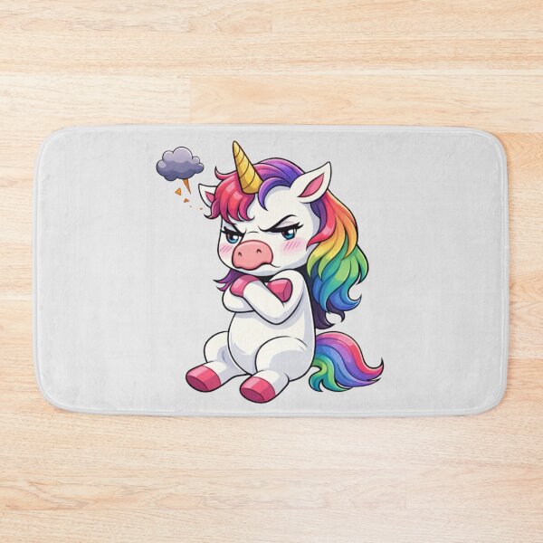 Item preview, Dramatic Unicorn – Offended and Pissed at the World designed and sold by Ivy-Triggs.