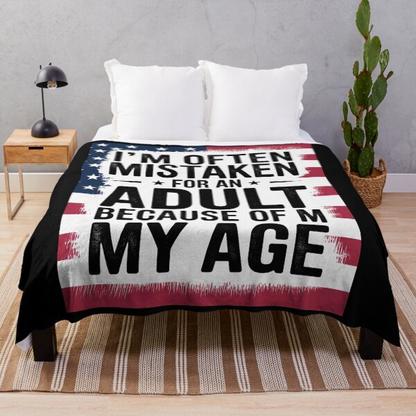 Item preview, I'm Often Mistaken For An Humor Because Of My Age8 designed and sold by KotexTemu.