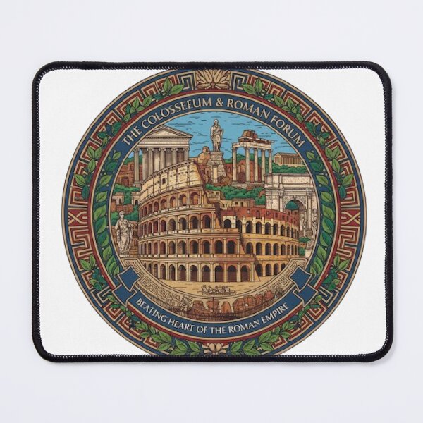 Item preview, The Colosseum & Roman Forum designed and sold by likbatonboot.