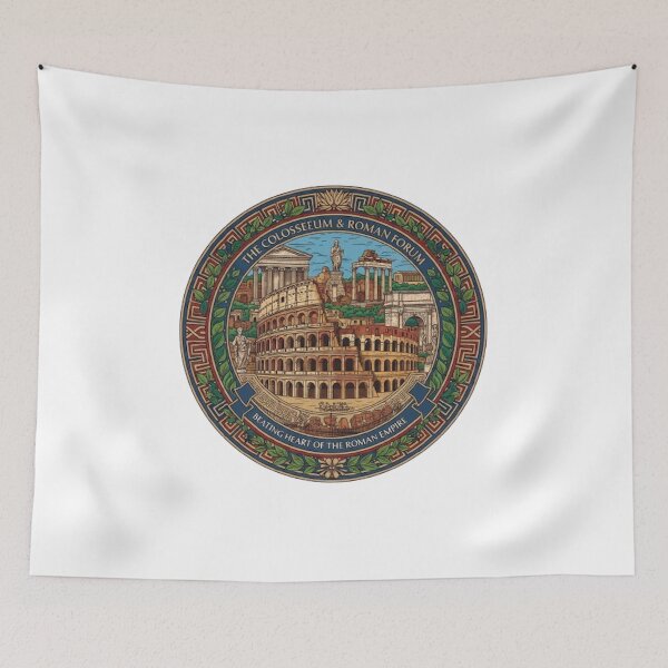 Item preview, The Colosseum & Roman Forum designed and sold by likbatonboot.