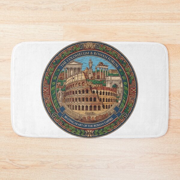 Item preview, The Colosseum & Roman Forum designed and sold by likbatonboot.