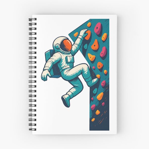 Item preview, Bouldering Astronaut Float Easy Climbing Gift designed and sold by Pineapple-Tree.