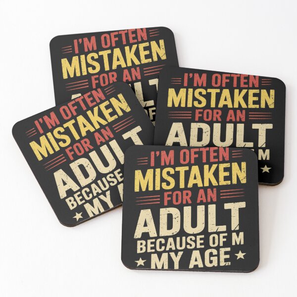Item preview, I'm Often Mistaken For An Humor Because Of My Age10  designed and sold by KotexTemu.