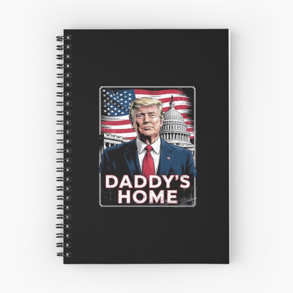 Item preview, Trump Daddys Home White House USA American Flag  designed and sold by SyntaxClaw.