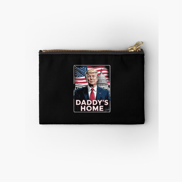 Item preview, Trump Daddys Home White House USA American Flag  designed and sold by SyntaxClaw.