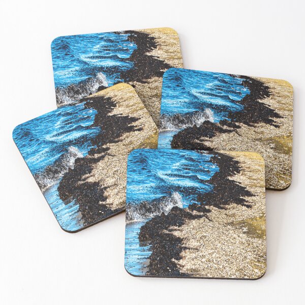 Item preview, Color Print, Abstract Art, Rhythmic Sand Ripples designed and sold by IdoFriedmanArt.