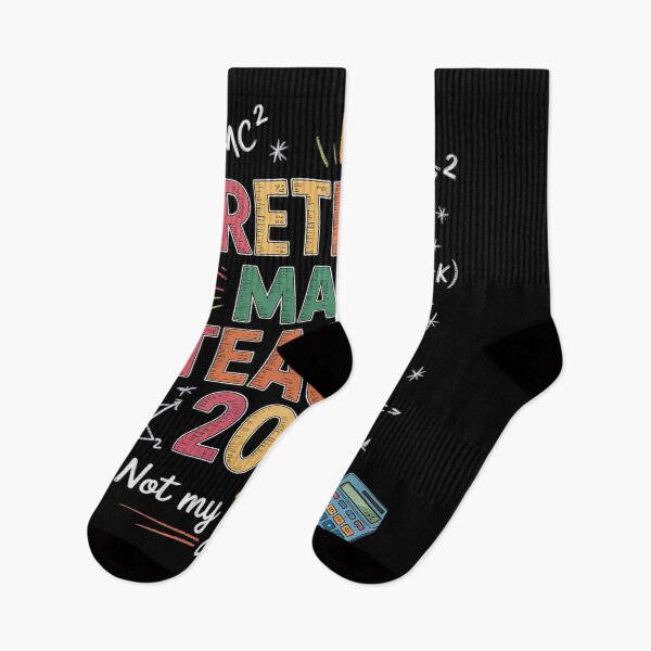 Item preview, Retired Math Teacher 2025 Not My Problem Anymore Retirement  designed and sold by MarryIsMonth.