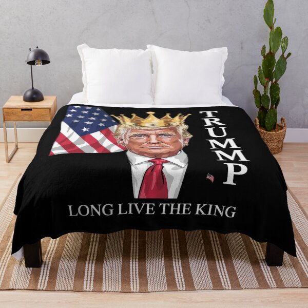Item preview, Trump King President Long Live the King Trump designed and sold by FadeOfThrone.