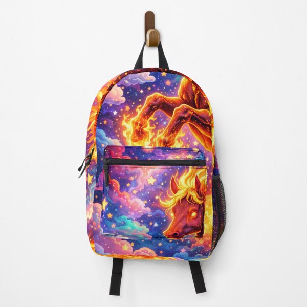 Item preview, Nebula Fire Horse designed and sold by mindmadecrafts.