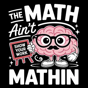 Artwork thumbnail, The Math Ain't Mathin Math Teacher  by MarryIsMonth
