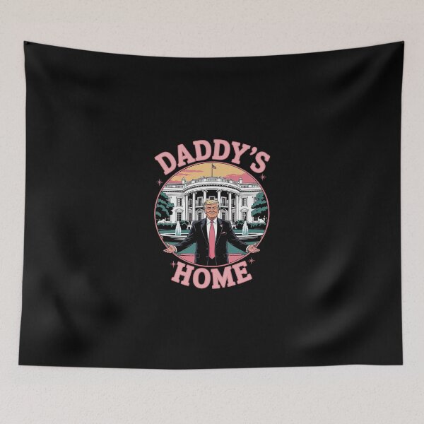 Item preview, Trump President 47th Daddy's Home White House Trump  designed and sold by SyntaxClaw.