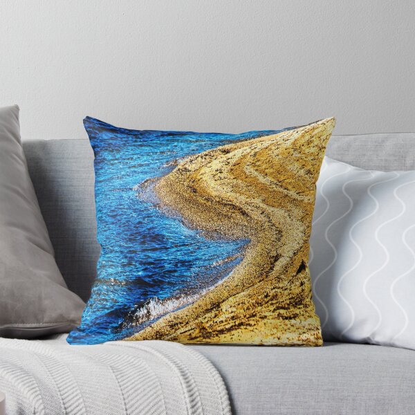 Item preview, Color Print, Abstract Art ,Golden Shore Contours designed and sold by IdoFriedmanArt.