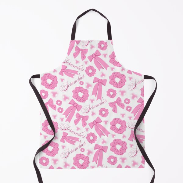 Item preview, Girly pastel Pink Scrunchie Pattern Velvet & Satin Hair Accessory designed and sold by DesignYourWaystore.