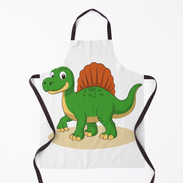 Item preview, Cute Green Spinosaurus Dinosaur Cartoon Character designed and sold by LunaPixelStudio.