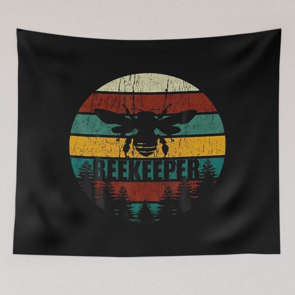 Item preview, Retro Vintage Beekeeper Tee designed and sold by luanatifozih.