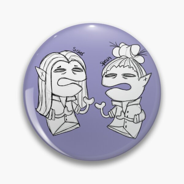 Item preview, Sister speak Lilya + Ilene  designed and sold by Blackwallmytinyhusband.