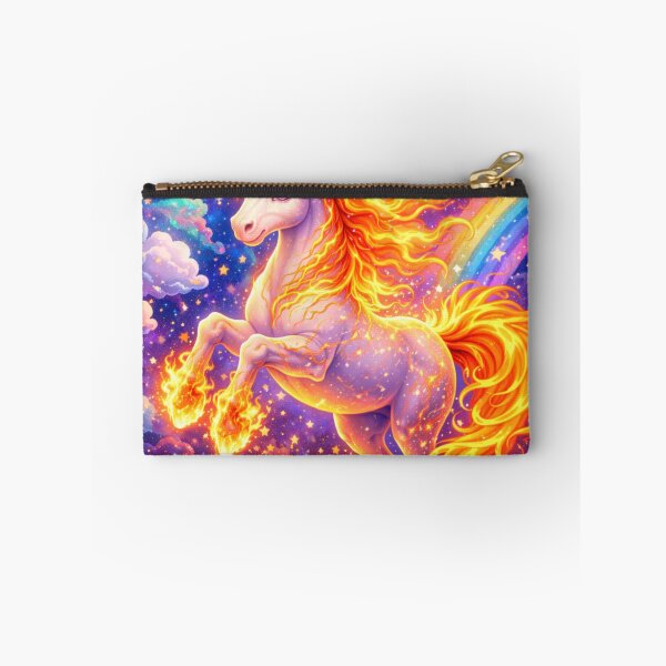 Item preview, Fire Nebula Unicorn designed and sold by mindmadecrafts.
