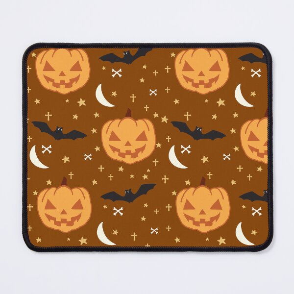 Item preview, Halloween scary pumpkin head bats cute pattern designed and sold by Innet.