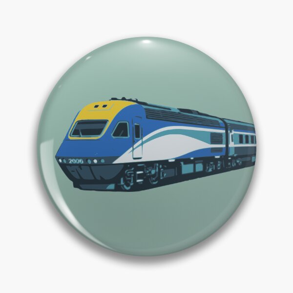 Item preview, Australian XPT High-Speed Train – Long Distance Rail Icon designed and sold by Geokafi.