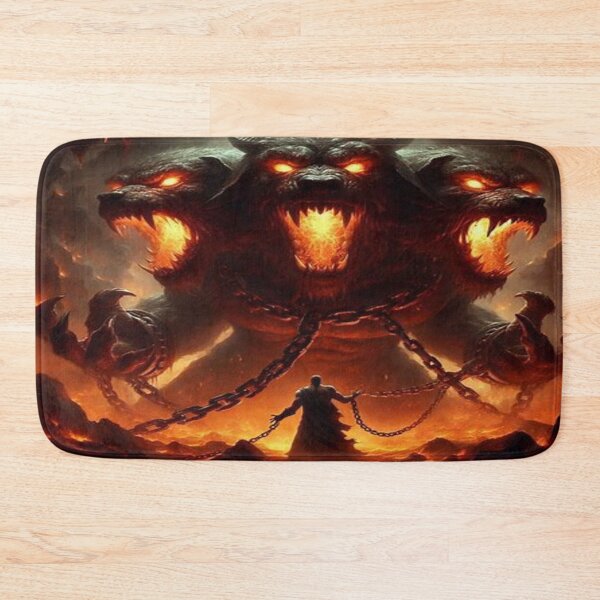 Item preview, Cerberus Guardian of the Underworld - Epic Greek Mythology Art designed and sold by FaresTes.