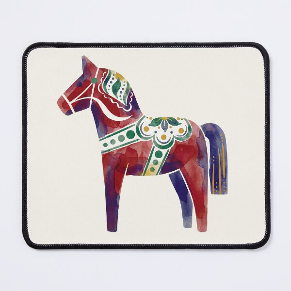Item preview, Folk Horse Seamless Pattern – Year of the Horse Inspired Watercolor Design designed and sold by arnalogard.