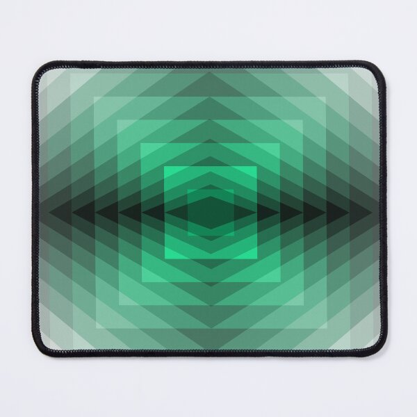 Item preview, Geometric Layout In Green, Geometric Abstraction, Abstract Art designed and sold by DDJust4U.