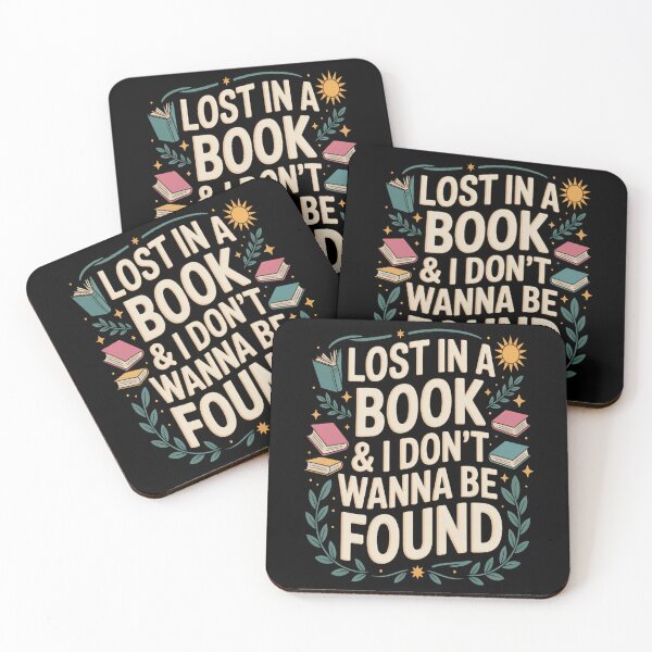 Item preview, LOST IN A BOOK And I DONT WANNA BE FOUND designed and sold by NicolaMail.