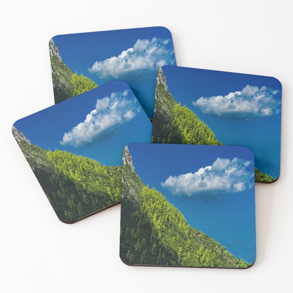 Item preview, Color Print, Lone Cloud over the Pine Slope designed and sold by IdoFriedmanArt.