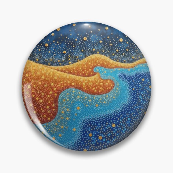 Item preview, Aboriginal Inspired Dot Art - Night Sands designed and sold by GrinGalore.