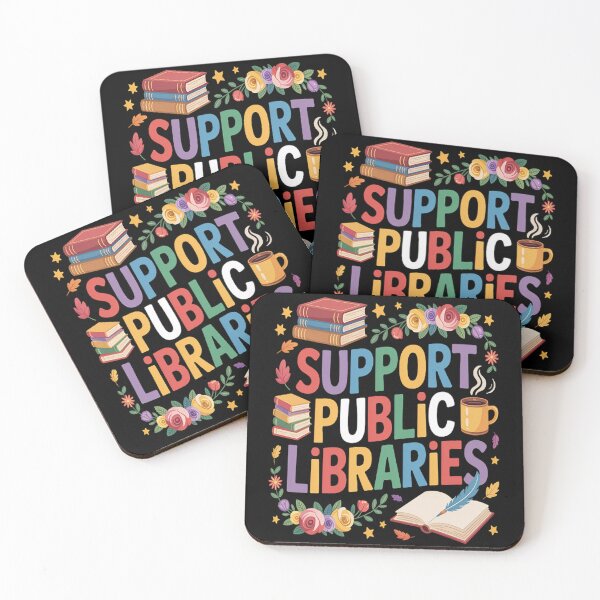 Item preview, Support Public Libraries Book Nerd Apparel Book Lover designed and sold by NicolaMail.
