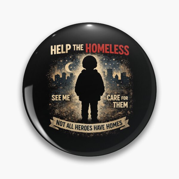 Item preview, Homeless Child Silhouette Awareness Design designed and sold by Maverickystore.