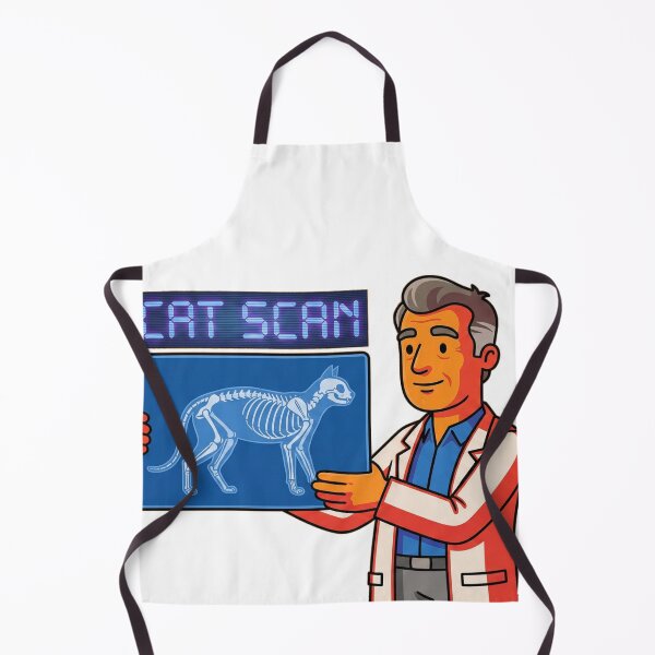 Item preview, Cat Scan - Funny Doctor & Medical Pun designed and sold by escapingtheprint.