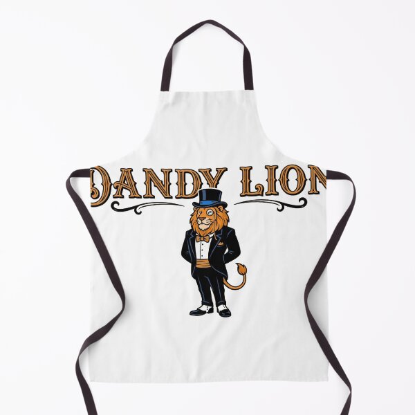 Item preview, Dandy Lion - Funny Gentle-Man Animal Pun designed and sold by escapingtheprint.
