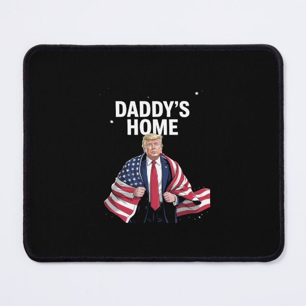 Item preview, Daddy's Home Trump Take America Back US Flag  designed and sold by SyntaxClaw.