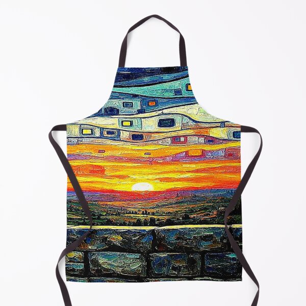 Item preview, Geometrically clouded landscape designed and sold by George Hutton Hunter.