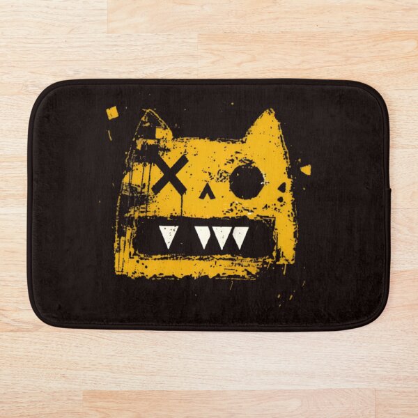 Item preview, Grunge Yellow Monster Face – Street Art Graffiti Illustration designed and sold by Kruti Collection.
