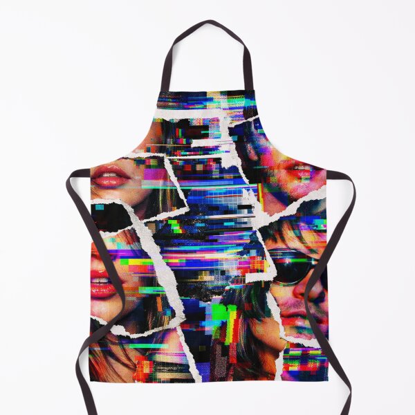 Item preview, Glitch Magazine Chaos - Digital Corruption Y2K Aesthetic Cyberpunk Collage T-Shirt designed and sold by goodcrystals.