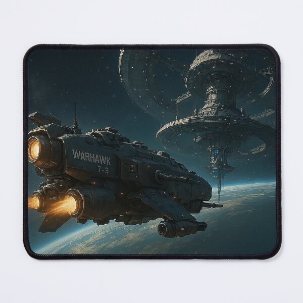 Item preview, Space Fighter Warhawk 7-3 Approaches For Docking designed and sold by nikkolaus.
