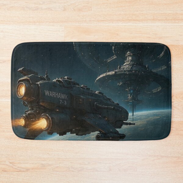 Item preview, Space Fighter Warhawk 7-3 Approaches For Docking designed and sold by nikkolaus.