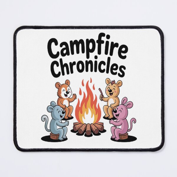Item preview, Campfire Chronicles Stories By The Firelight Camping Vibes designed and sold by SignaturalGen.
